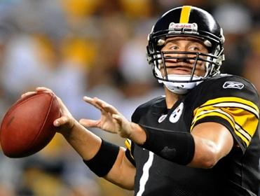 Tough times: Ben Roethlisberger failed to find the end zone last week